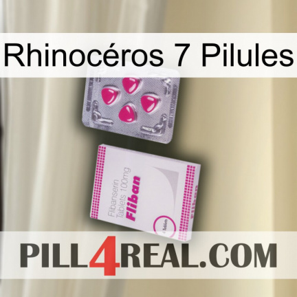 Rhinocéros 7 Pilules 32